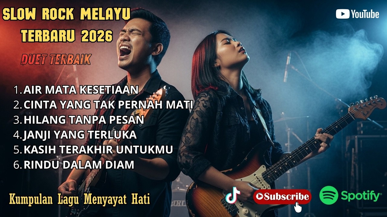 PLAY LIST DUET SLOW ROCK MELAYU - TERBARU VIRAL 2026
