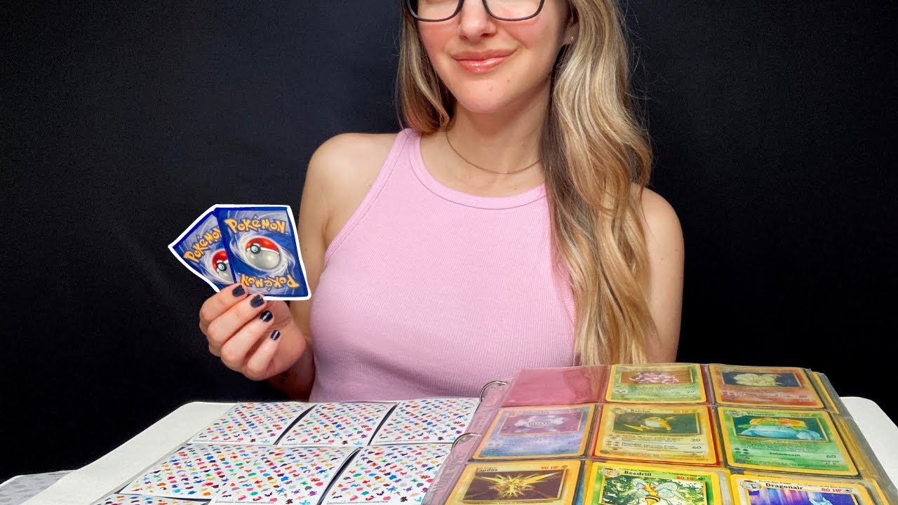 ASMR Game Store - Pokémon Trading Cards ✨ Soft Spoken, Keyboard Typing