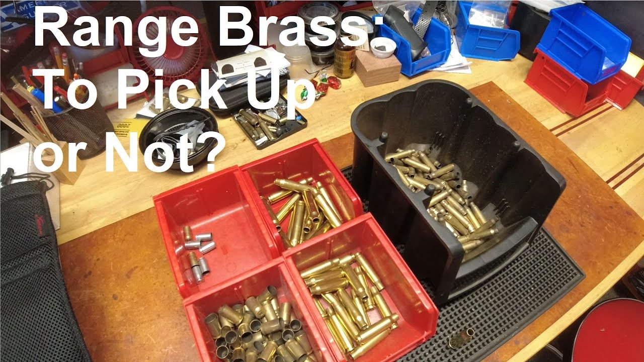 Range Brass: Pick It Up (and Reuse It) or Leave it Where it Lies?