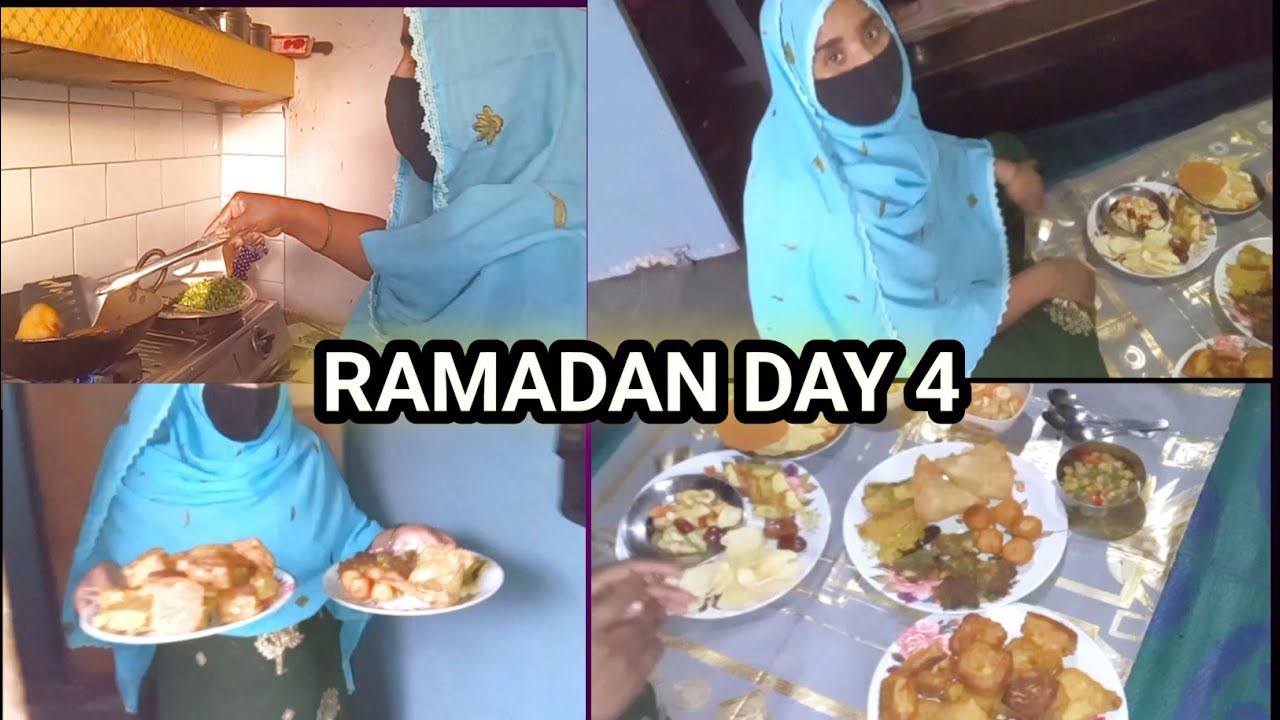 Ramzan day 4✨️🤲 ll ramadan ka day 4 ll special recipe and full day routine☺️ #dailyvideo 