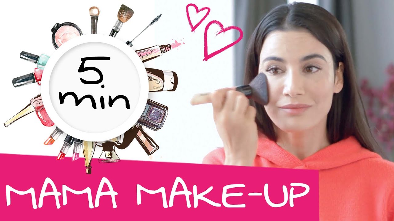 Meine 5 Minuten Make-up Routine f&uuml;r Mamas | Wenn du morgens keine Zeit hast | Mama Alltag