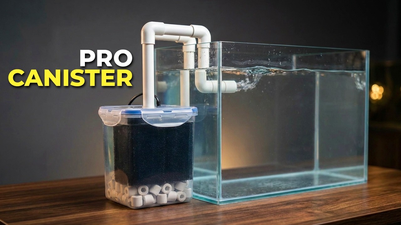 How to Make a DIY Canister Filter | The Ultimate Aquarium Filter Guide