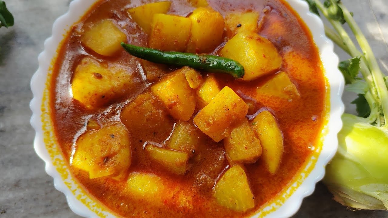 নিরামিষ ওলকপি এই মশলা দিয়ে রান্না করে দেখুন যারা পছন্দ করেনা তারাও খেয়ে নেবে | Olkopir  Dalna