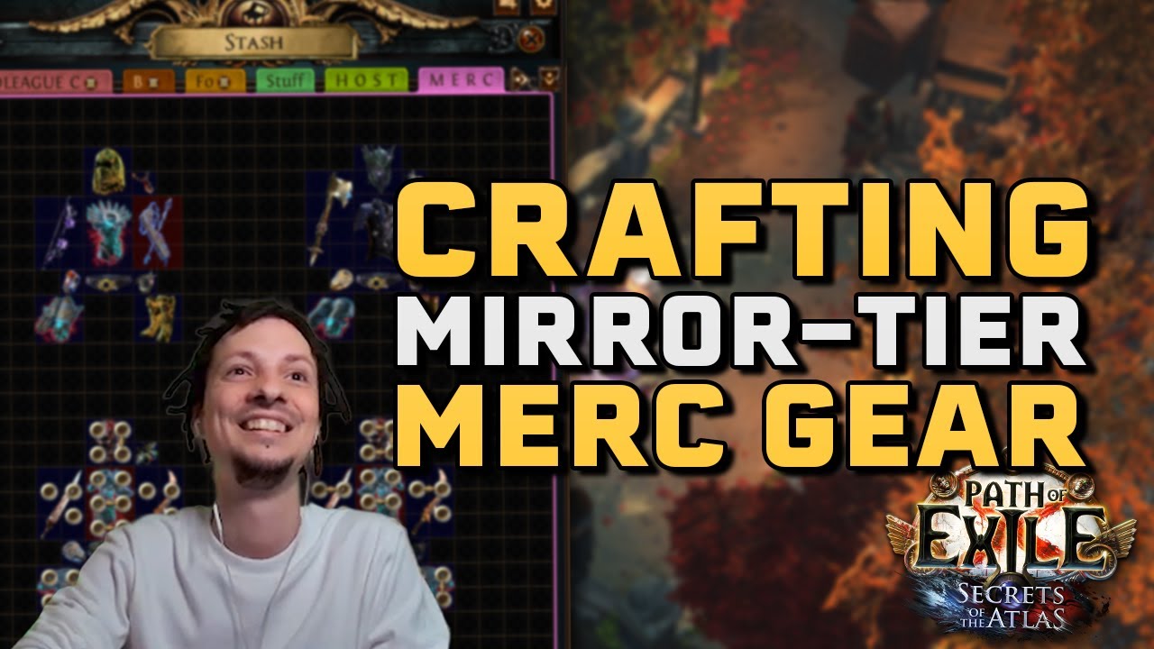 Preparing & crafting for our huge Mercenary project! - PoE #941