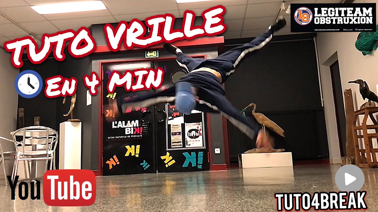TUTO VRILLE EN 4 MIN / BREAKDANCE