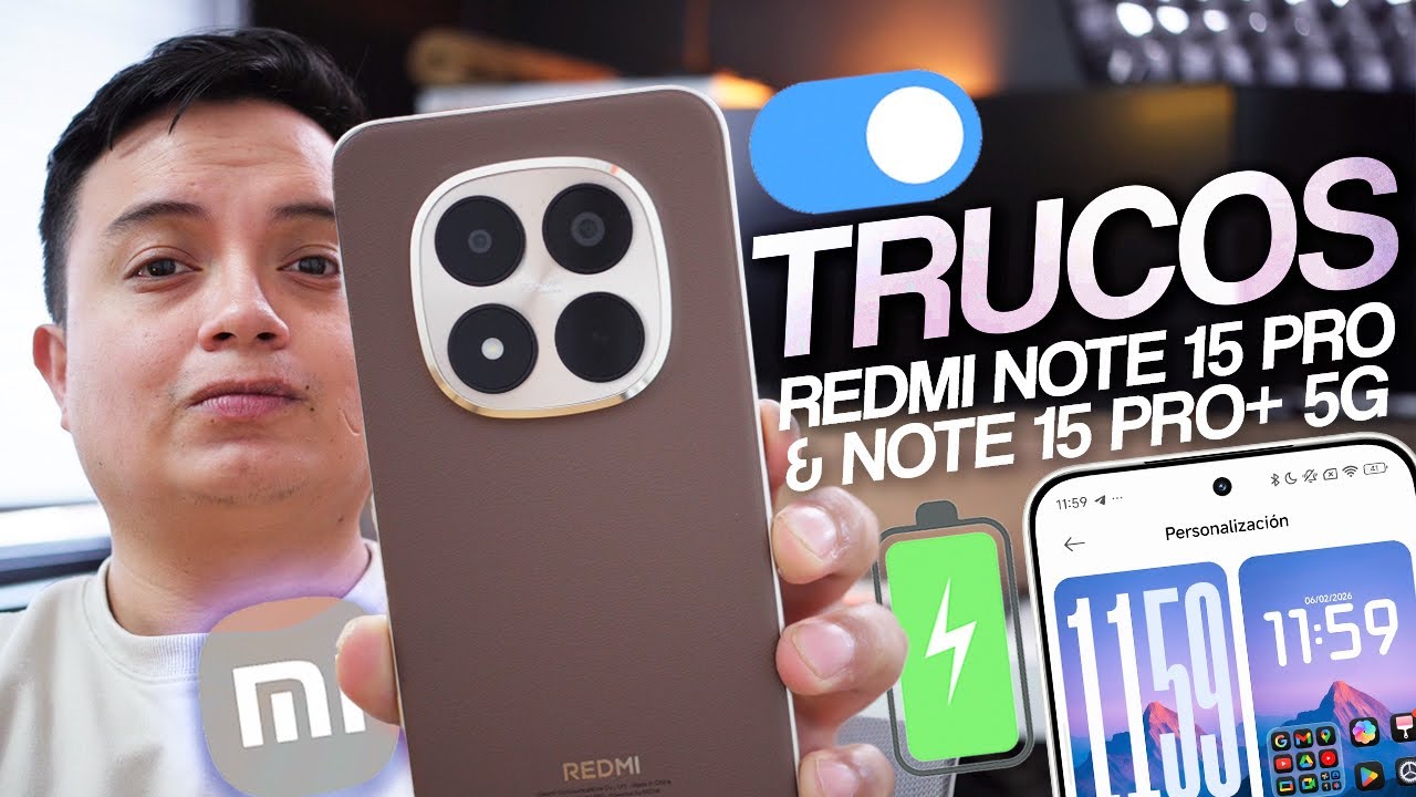 Si Tienes un Redmi Note 15 Pro / 15 Pro+ 5g ACTIVA ESTO AHORA: +20 Trucos y Funciones 📲🔋