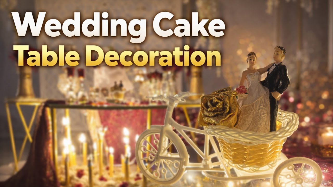 Wedding Cake Table Decoration Ideas bridal wedding cake table decoration #trending 