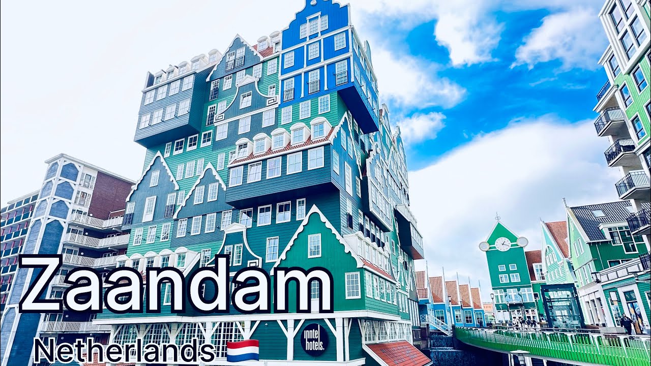 Zaandam,Netherlands 4K walking tour - Zaandam, Netherlands walking video