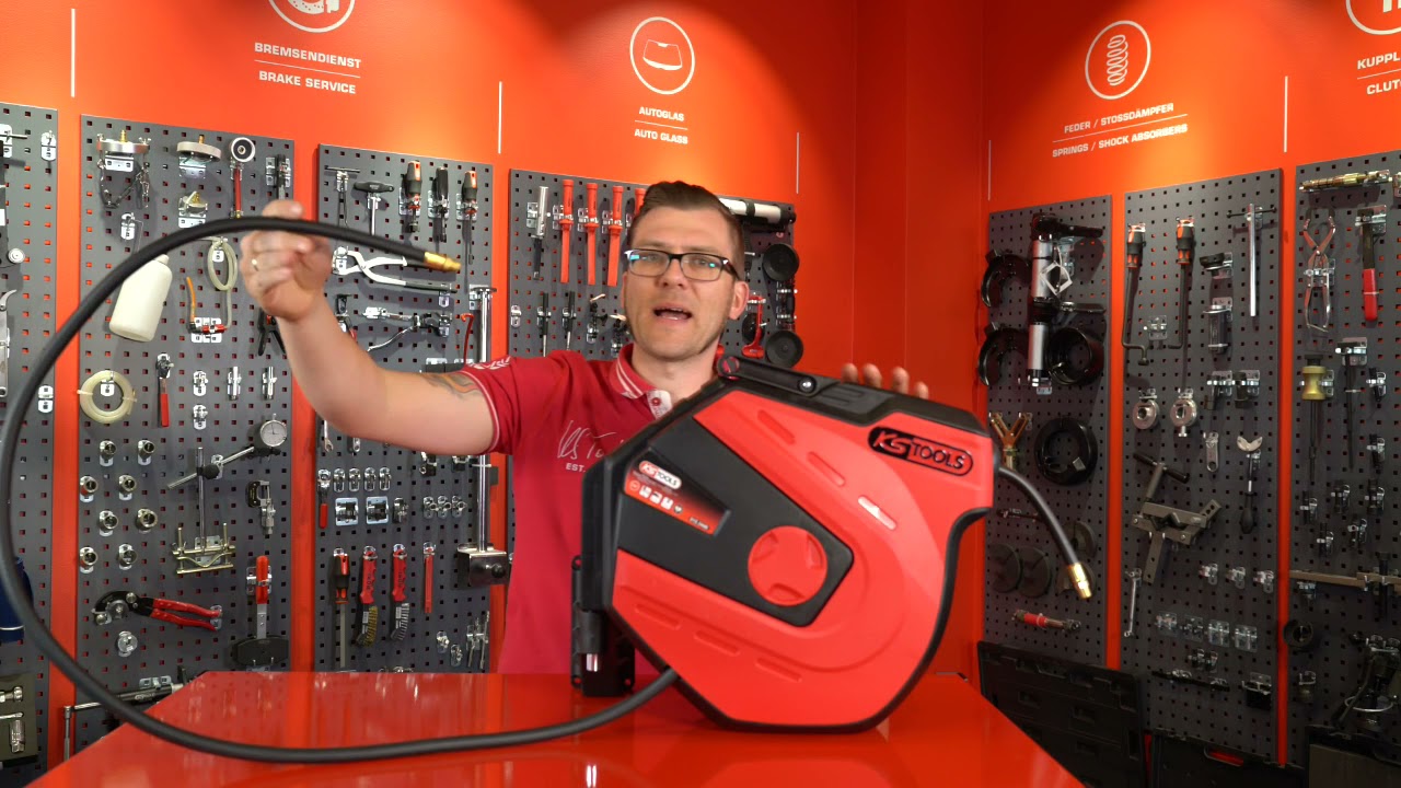 KS TOOLS | 515.3445 Automatischer Druckluftschlauch-Aufroller by G&Ouml;HRUM Fahrzeugteile GmbH