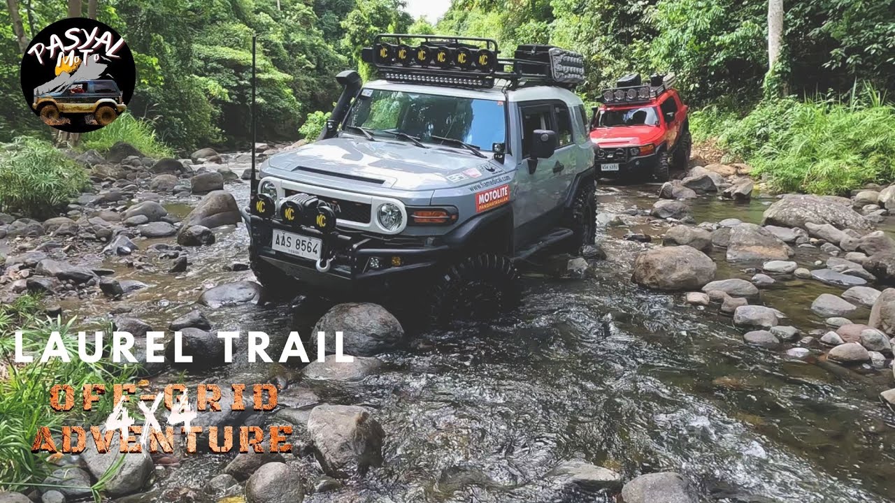 4X4 OFF-ROAD TRAIL W/ FJ CRUISER NA MAYABANG, NISSAN PATROL AND LAND CRUISER  78