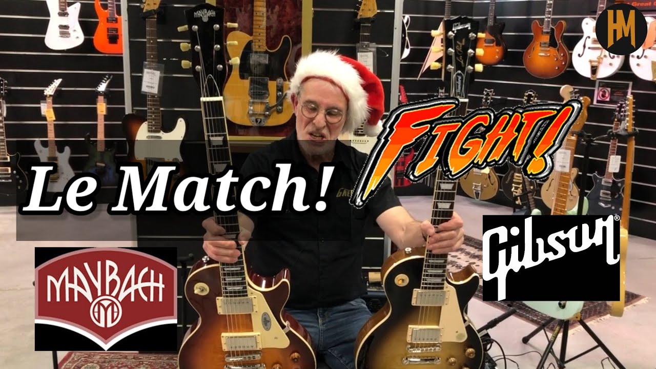 Gibson Les Paul 50's Vs Maybach Lester 59: Le grand Match!