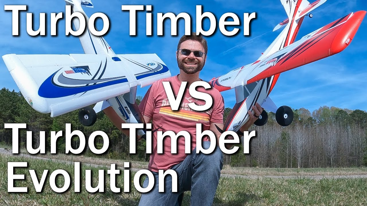 RC Plane Showdown: Turbo Timber vs Turbo Timber Evolution