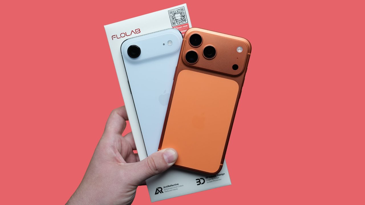 ЛУЧШАЯ защитная пленка для iPhone 17 Pro Max/iPhone Air — FLOLAB OneTime Pro