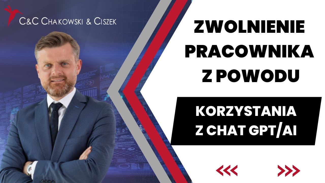 Zwolnienie pracownika z powodu korzystania z Chat GPT/AI