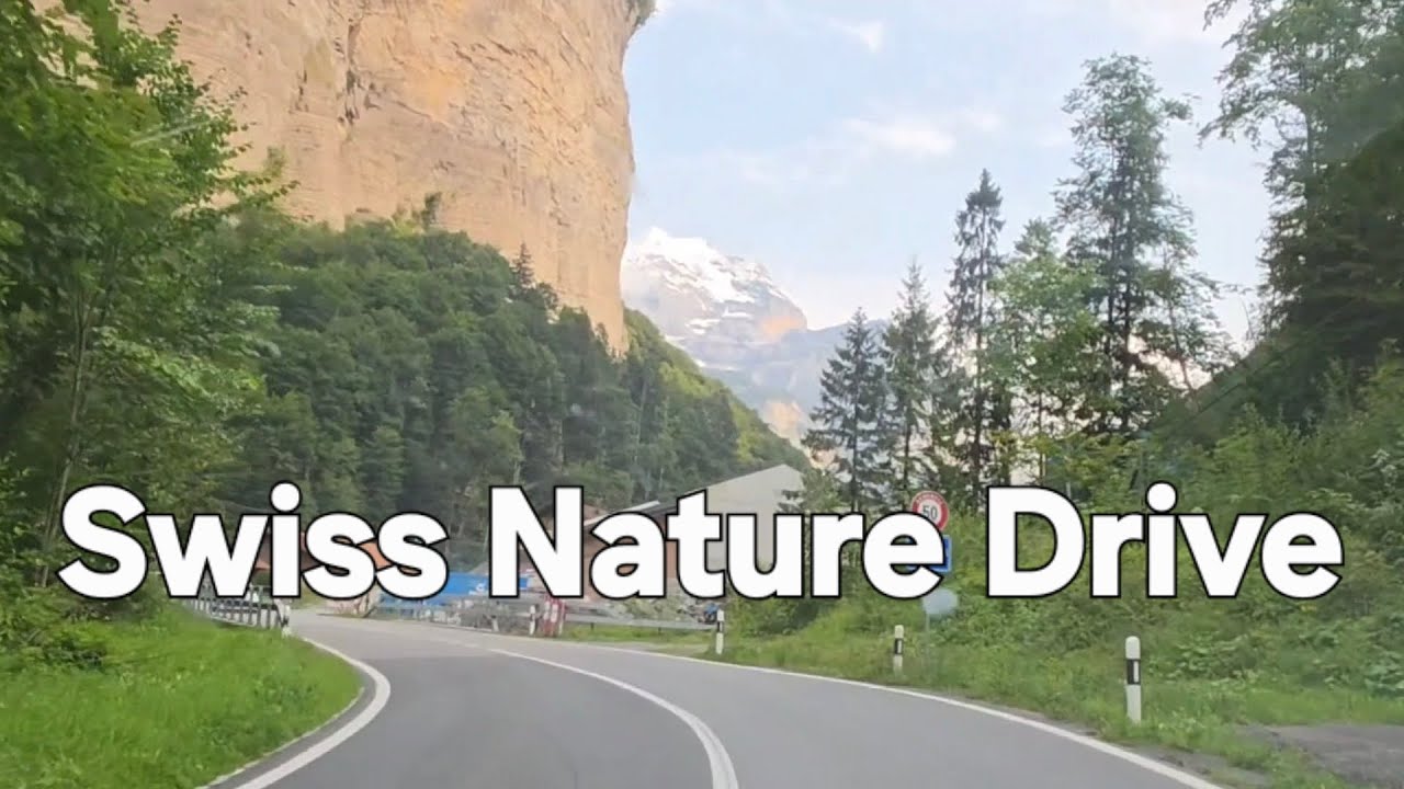 Driving Through the Heart of Switzerland⛰️🌿✨️