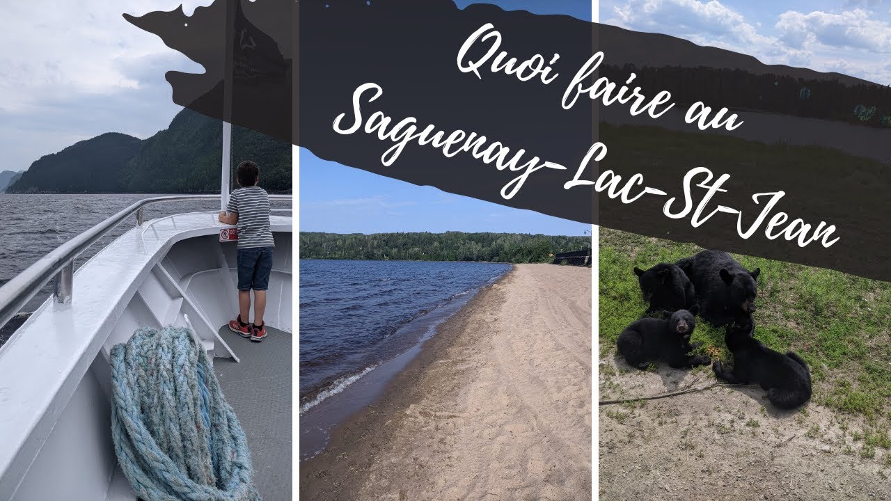 5 choses à faire au Saguenay-Lac-St-Jean | Fjord du Saguenay, Zoo St-Félicien, Parc aventures...