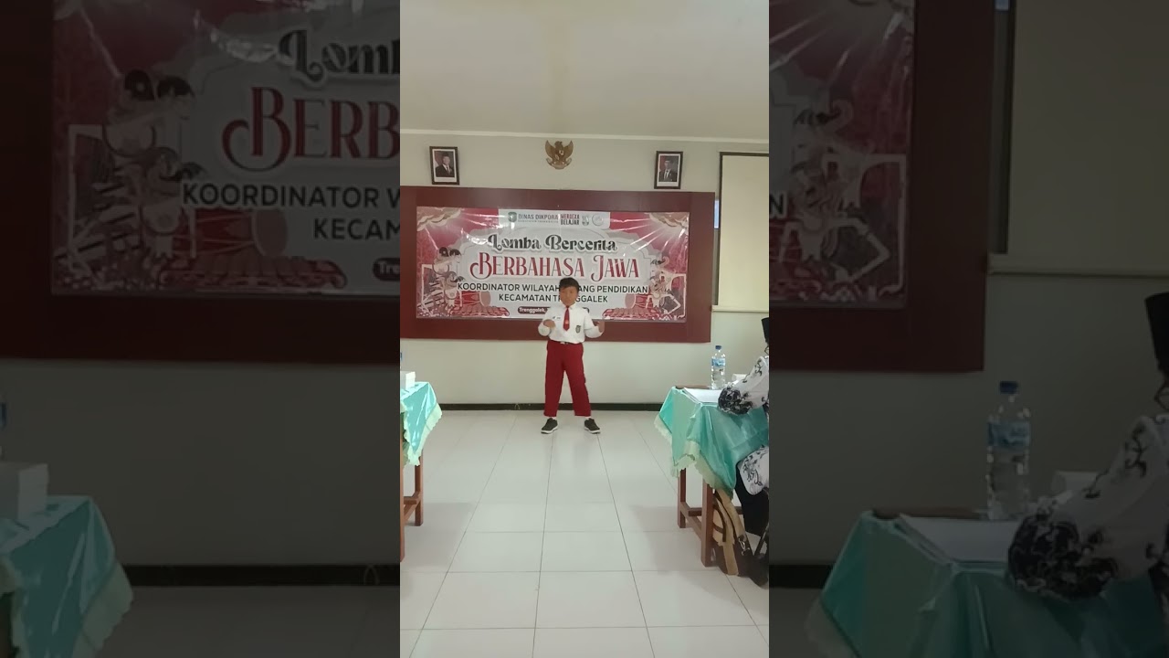 Lomba Bercerita Berbahasa Jawa Tk. Kecamatan Trenggalek