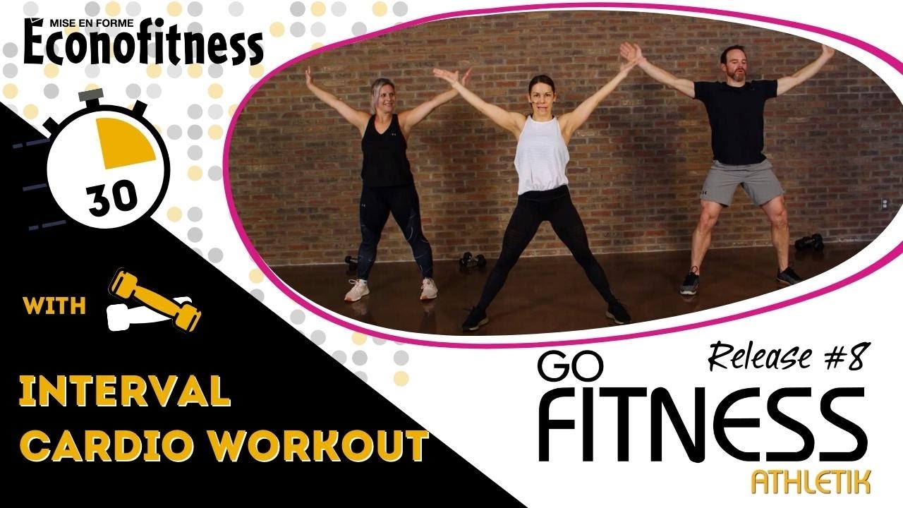 Interval Cardio Workout | 25 Minutes | With Dumbbells | GoFitness ATHLETIK (Release 8)