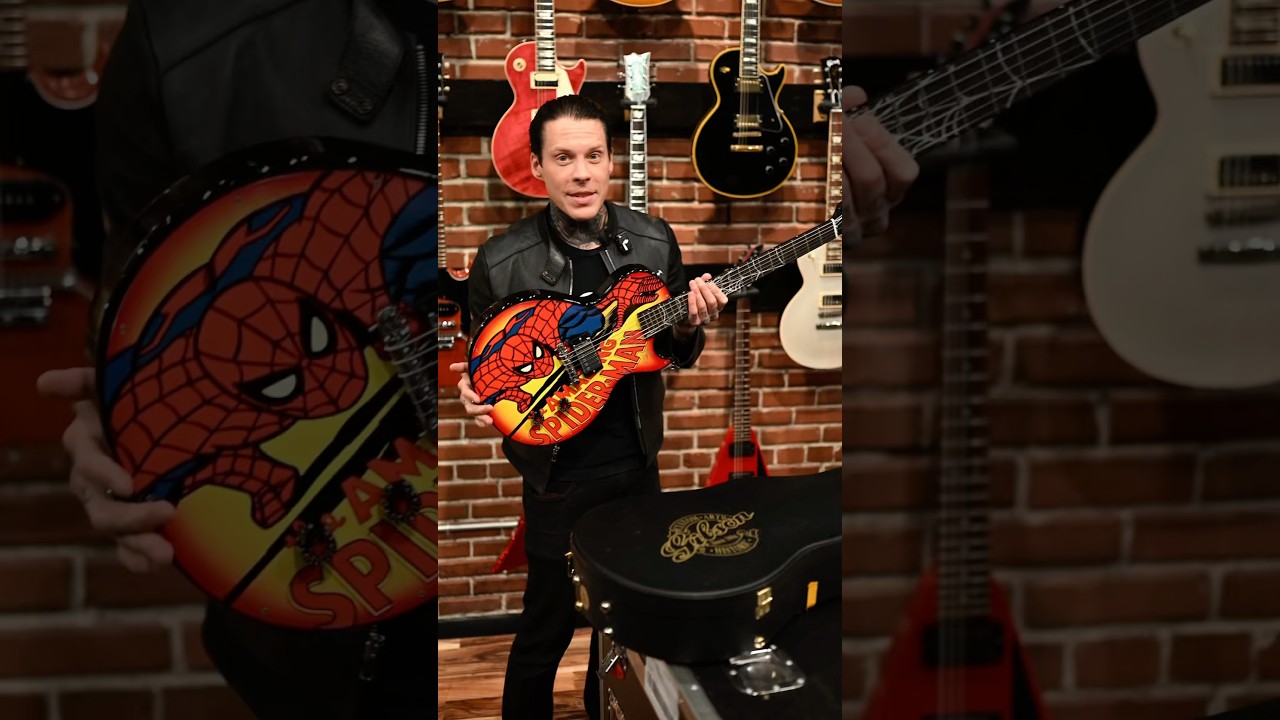 Gibson Les Paul Southern Rock Tribute, Spiderman and Bourbon Burst R9 at Diablo Guitars! #gibson