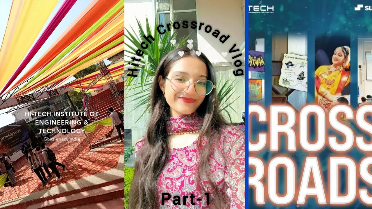 Hi-tech Crossroad 2025-26🥳 | Dance | Soniii Vlogs❤️