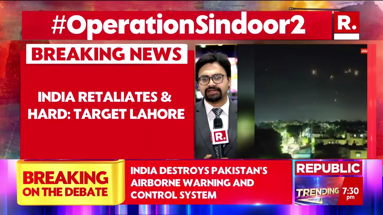 India Pakistan War: Indian Armed Forces Unleash Mega Counter offensive in Lahore