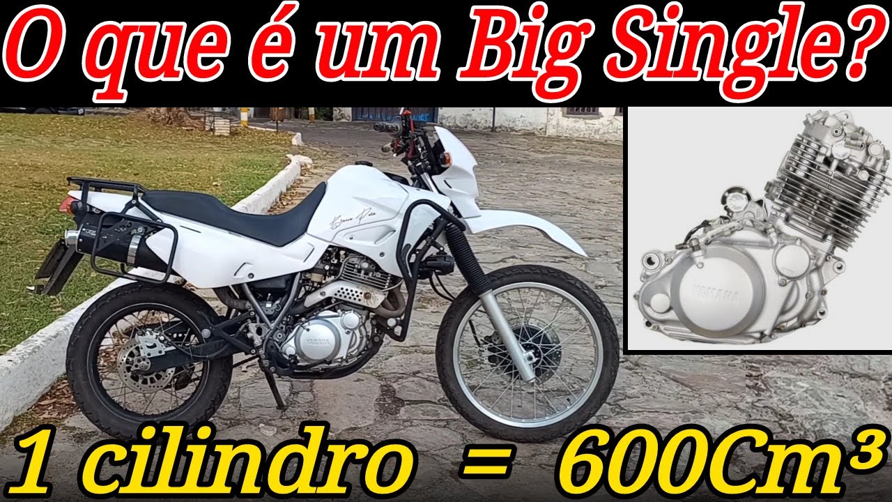 O que é um motor Big Single? Funcionamento, características,  som & e teste com a Yamaha XT600