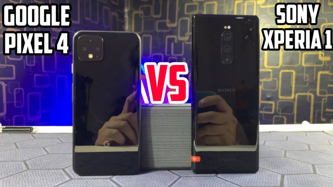 PILIH MANA?! Google Pixel 4 vs Sony Xperia 1 | Display Speaker Speed Test Camera Video Battery Life