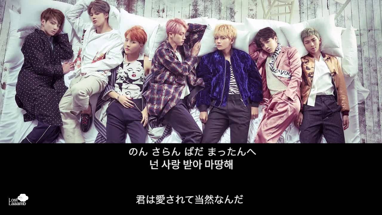 日本語字幕 掛け声付 防弾少年団 (BTS) 21世紀少女（21st Century Girl) - WINGS