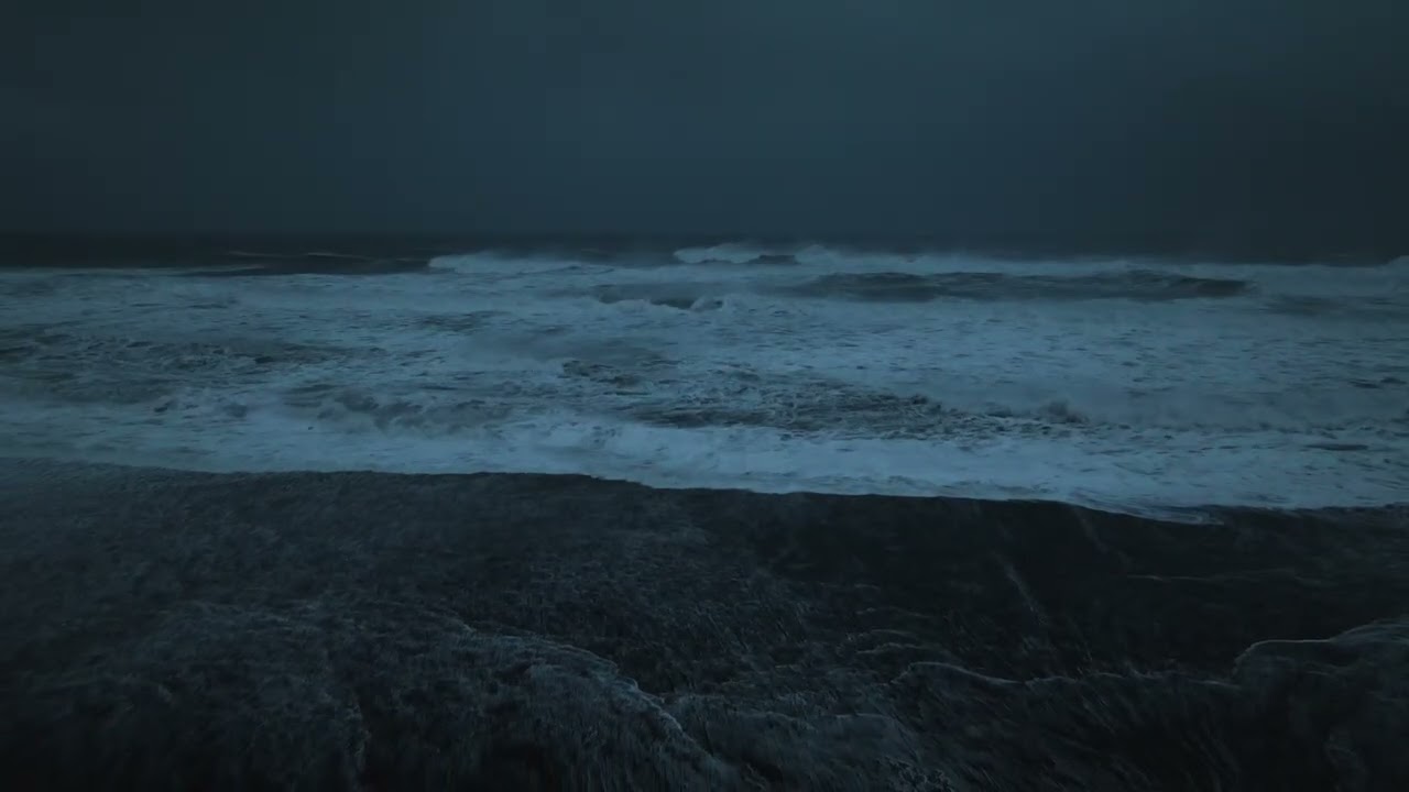 Vikurfjara Black Sand Beach with Ambient Music
