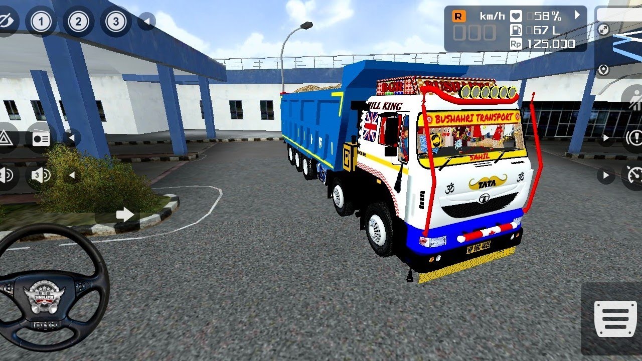 in bus simulator indonesia trailer mod New tata signa trailer mod