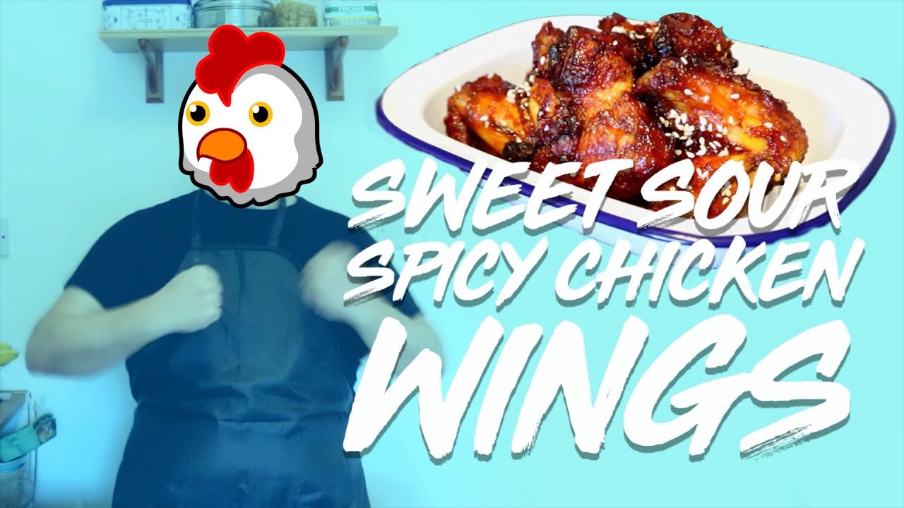 Sweet Spicy Sour Chicken Wings | Amused Bouche