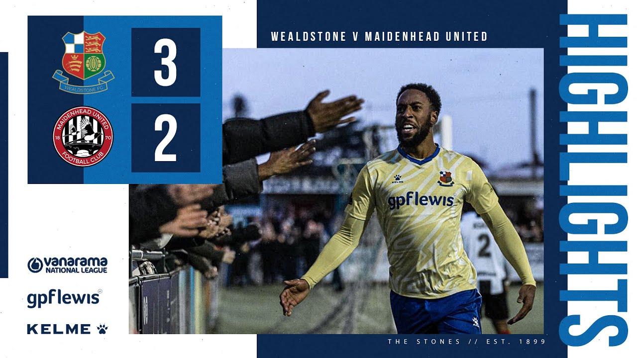 Wealdstone 3-2 Maidenhead United | Highlights | National Leage | 26th December 2022
