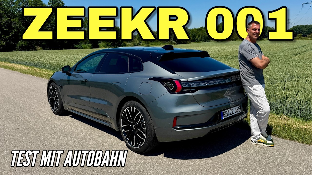 ZEEKR 001 im Test: Autobahn | Reichweite | Laden - ein guter Firmenwagen aus China? 2026