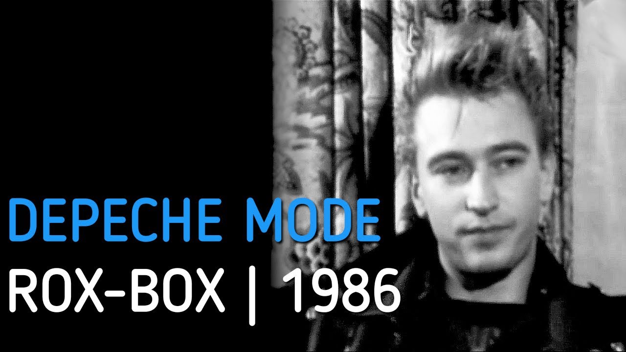 Depeche Mode | ROX-BOX | Ray Cokes interviews Fletch and Alan | 1986