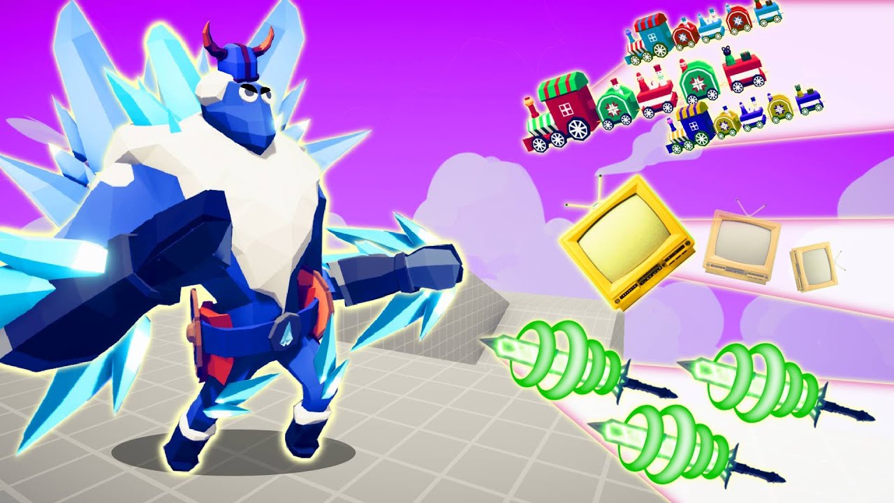 THROW EVERYTHING AT ULTIMATE ICE GIANT (NEW) | TABS - Totally Accurate Battle Simulator