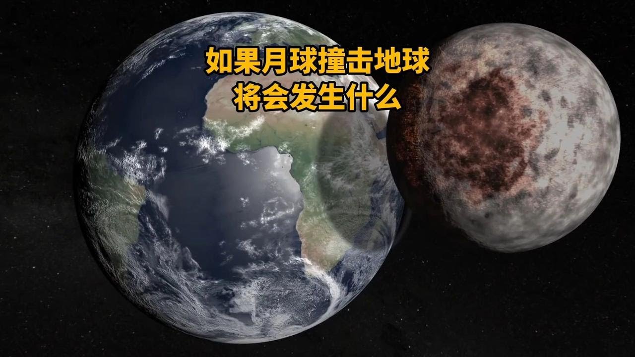 如果月球撞击地球，将会发生什么？