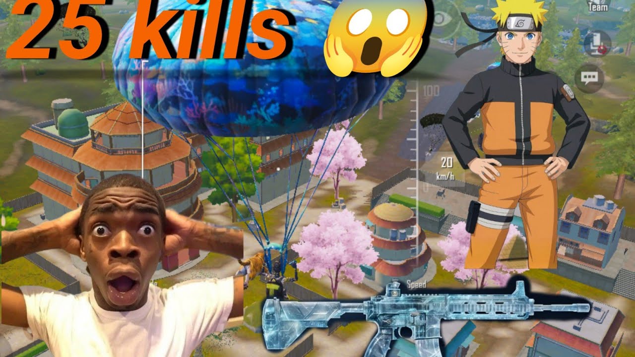25 kills 🔥 in Naruto mode 😱 livik