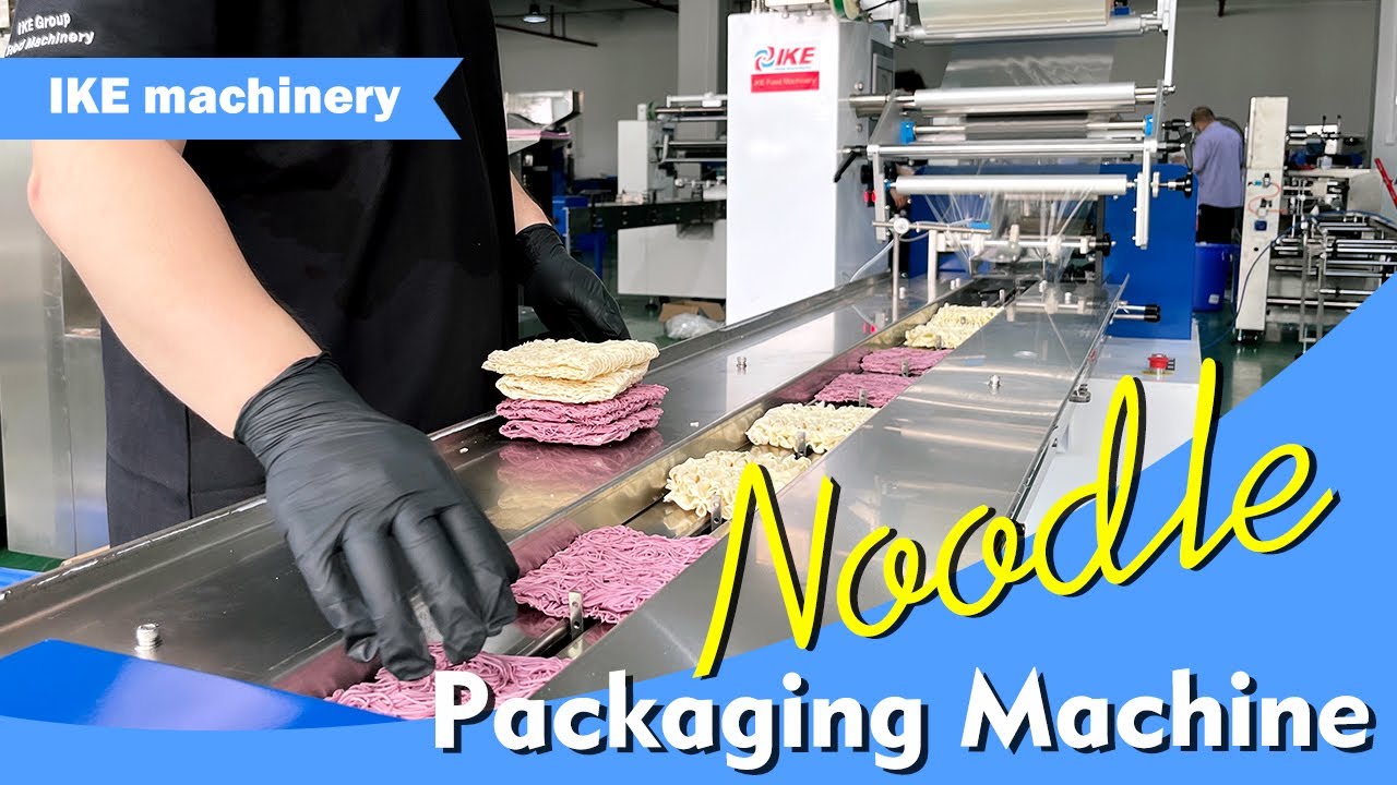 Instant Noodle Packaging Machine - IKE Machinery DS-B350