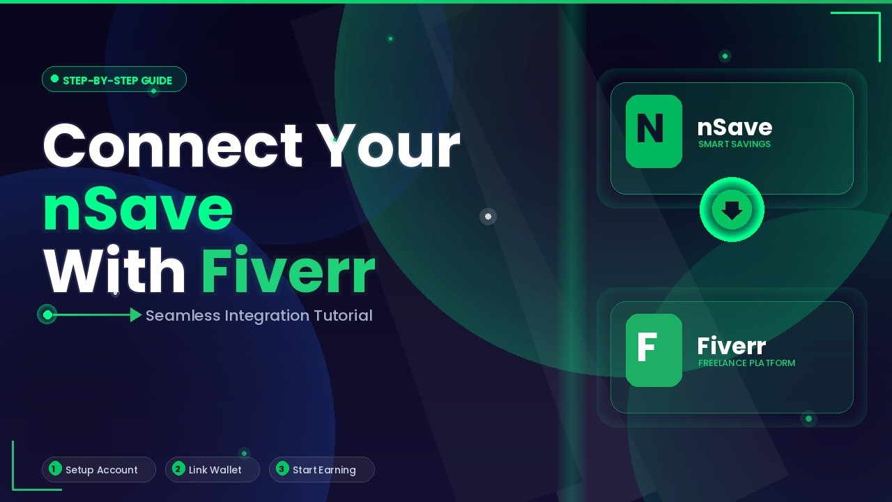 Connect Fiverr to nsave & Receive USD Earnings Instantly | Full Tutorial