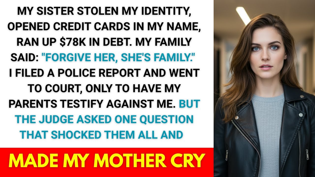 My Parents Called Me 'Vindictive' For Reporting My Sister  The Judge's Question Stopped Them