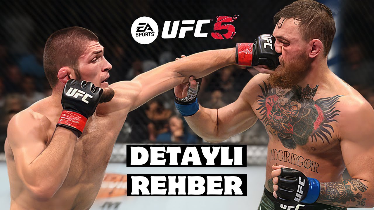 EN ETKİLİ KOMBİNASYONLAR, GÜREŞ TAKTİKLERİ | UFC 5 REHBER