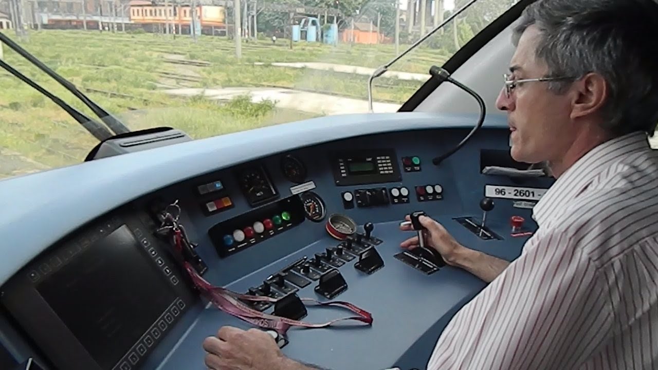 Train Drivers Eye View  DESIRO - Timisoara-Jimbolia border with Serbia