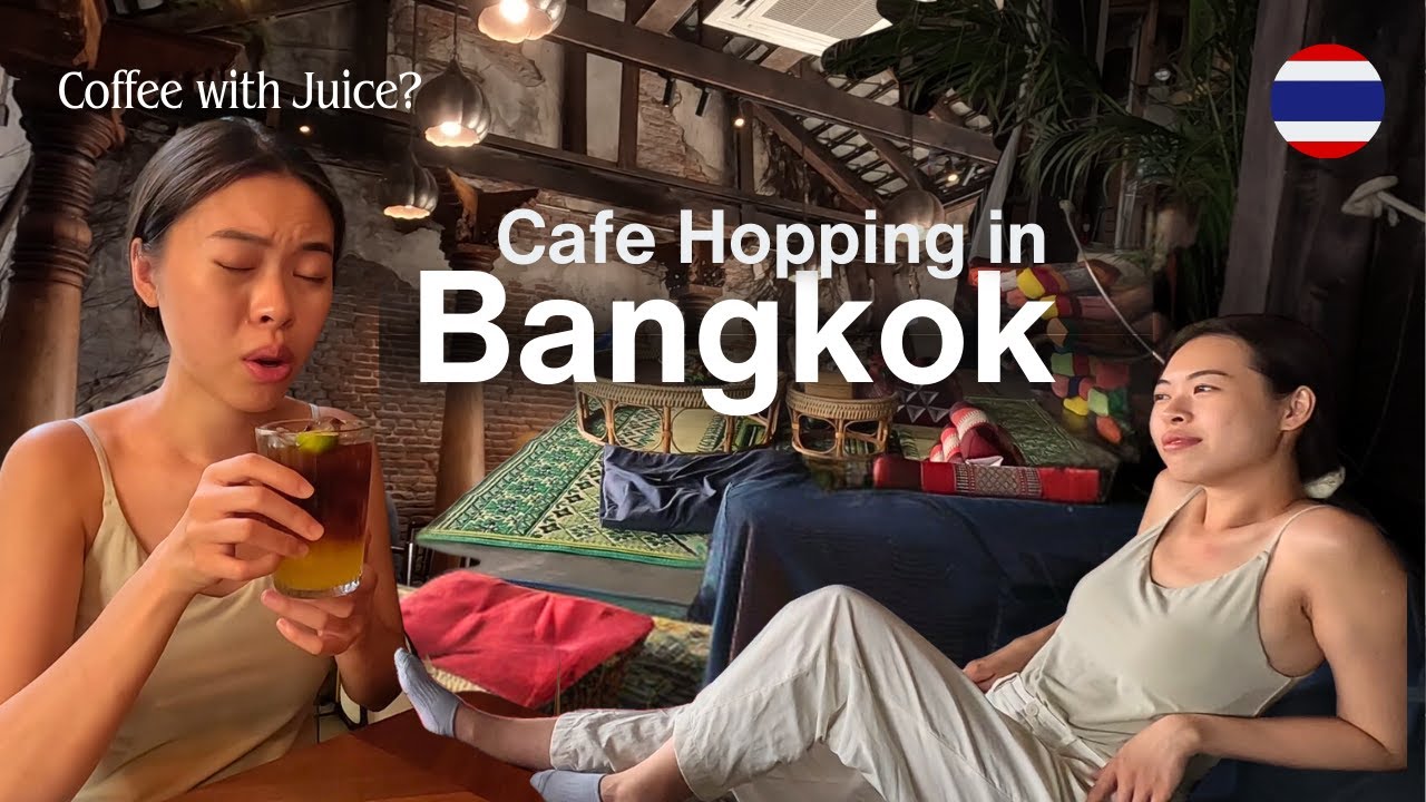 🇹🇭 Coffee + Juice?! Hipster Cafe Hopping at Bangkok [Thailand Ep. 3]