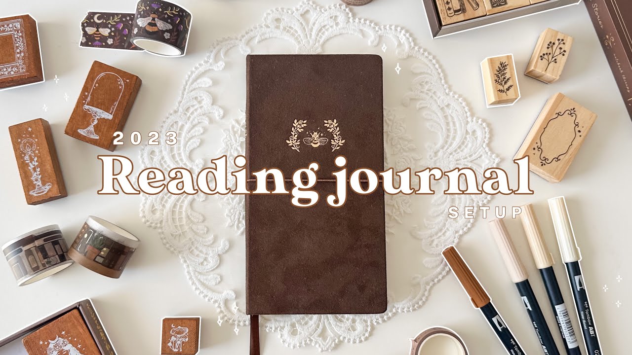 Iniciando un book journal ft. Notebook Therapy // Reading journal setup📚