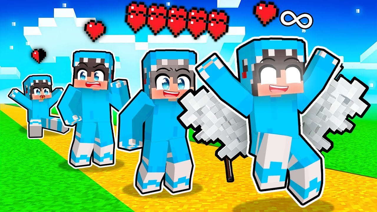 OD RODJENJA DO BESMRTNOSTI U MINECRAFTU!