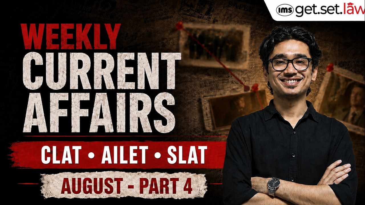 🔴LIVE | Weekly Current Affairs - August 2026 (Part 4) | Gaurav Bakshi #currentaffairs #clat2027