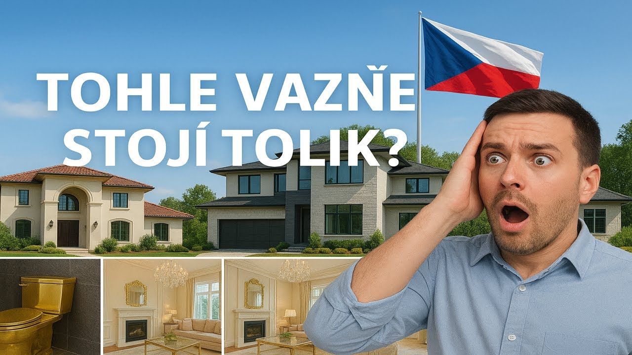TOHLE SI NIKDO NEKOUPÍ... TOP 10 NEJDRAŽŠÍCH DOMŮ V ČESKU!