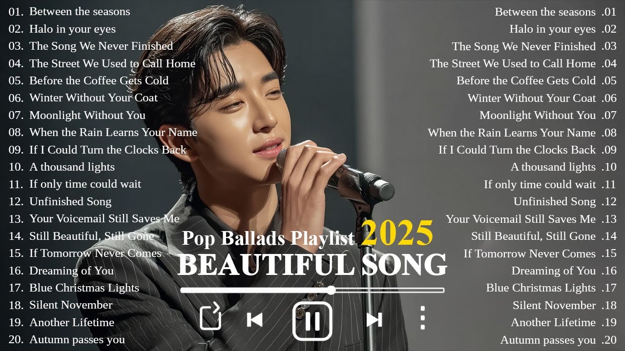 Beautiful & Heartfelt Sad Love Songs 2025💔 | Easy-Listening & Emotional Ballads🎶 | K-Drama OST Style