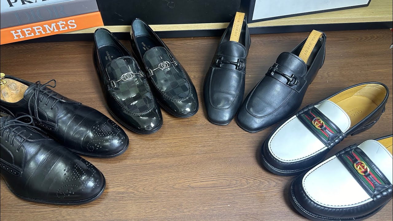 Tổng hợp những đôi giày Hiệu Lv , Gucci , Ferragamo chất lượng cao , Giày Hiệu cao cấp chính hãng