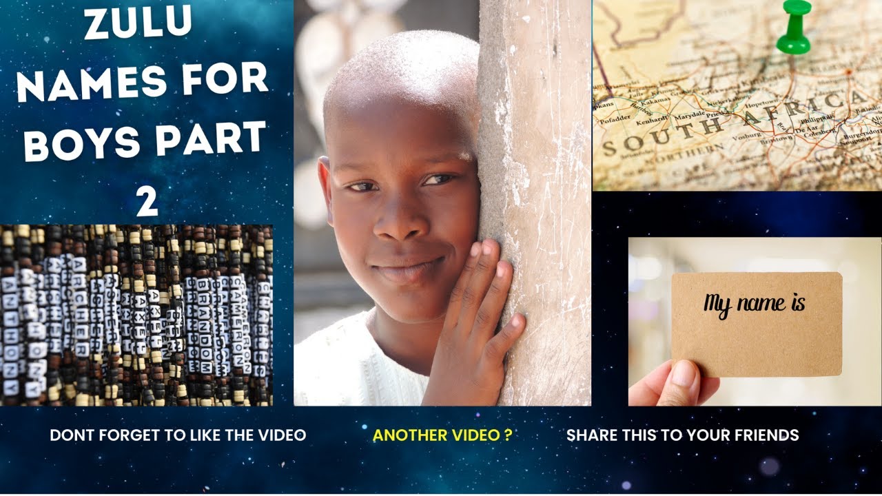 Zulu names for boys Part 2